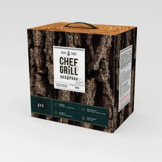 Дрова из дуба Chef Grill, 8 кг