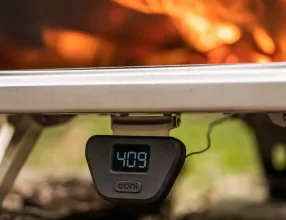 Цифровой термометр Контролируйте процесс приготовления с максимальной точностью, благодаря цифровому термометру, показывающему температуру внутри духовки 