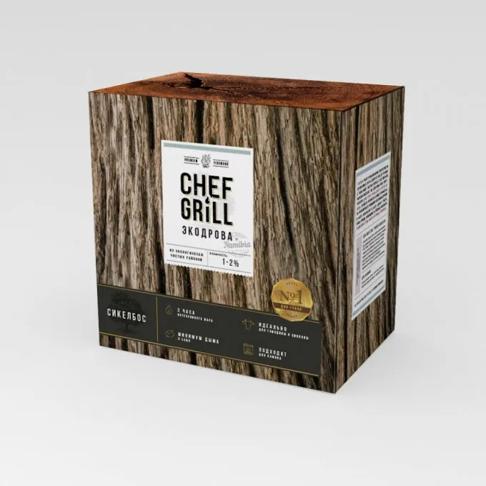 Дрова из дерева сиклебуш Chef Grill, 8 кг