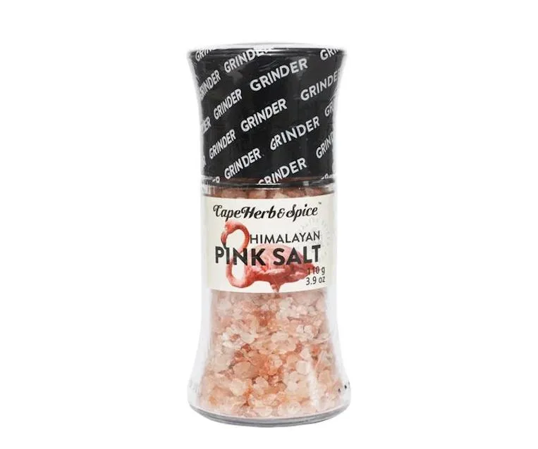 Гималайская розовая соль Cape Herb & Spice, мини мельница