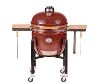 Керамический угольный гриль Monolith Le Chef Pro Serie 2.0, 55 см, красный