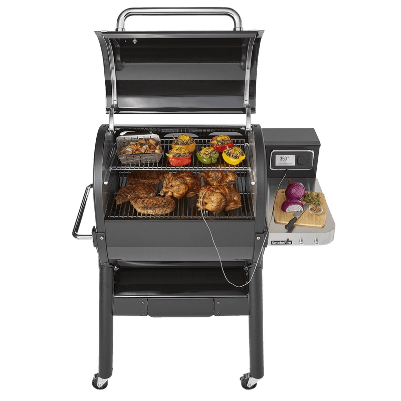 SmokeFire первый пеллетный гриль компании Weber с системой Weber Connect .png
