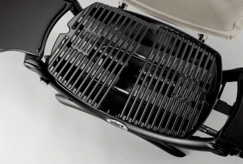 Газовый гриль Weber Q-2200, черный, с подставкой