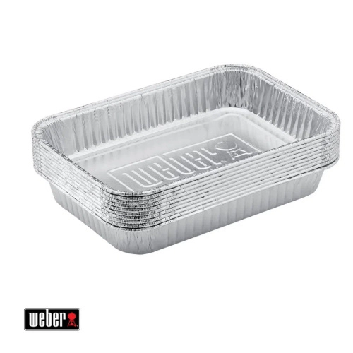 Алюминиевые поддоны для сбора жира Weber 22 x 15 см 10 шт