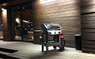 Газовый гриль Weber Spirit II E-310. Московская область, Яхт клуб Скай Ривер, 2021