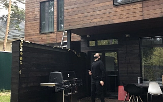 Газовый гриль Broil King Regal S590 IR. Московская область, 2021. Владелец - ресторатор Тахир Холикбердиев