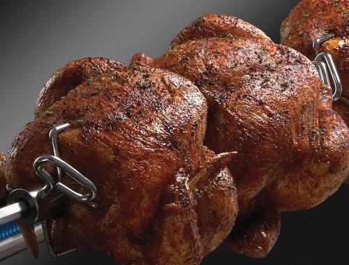 Попробуйте приготовление на вертеле в гриле Broil King Baron
