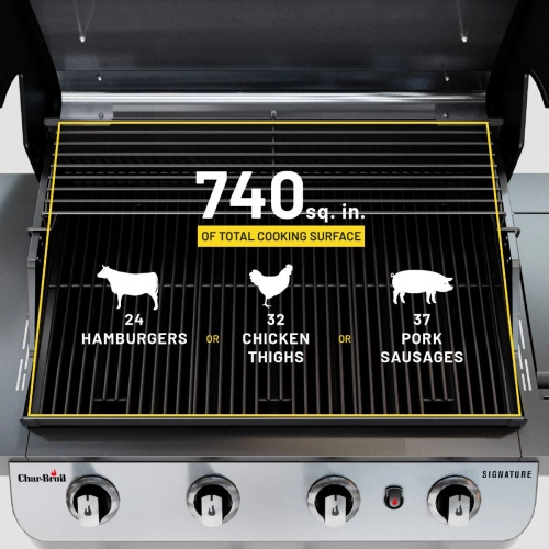 Газовый гриль Char-Broil Signature Series 4S