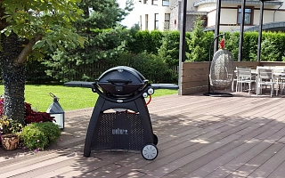 Газовый гриль Weber Q-3200, Московская область, 2015