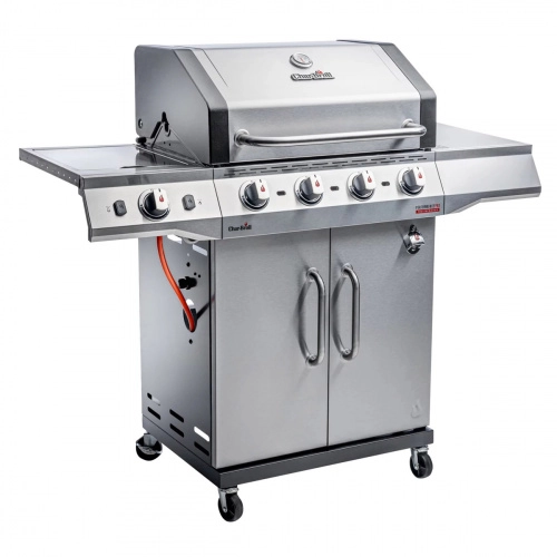 Отделка панелей нержавеющей стали. Газовый гриль Char-Broil Performance Pro 4S