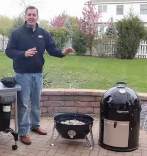 Коптильня Weber Smokey Mountain Cooker 47 см