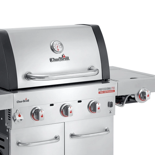 Char Broil Professional 3S. Панели из нержавеющей стали