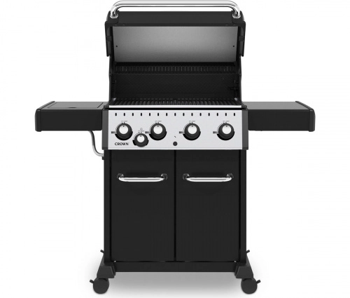Отделка панели из нержавеющей стали. Broil King Crown 440