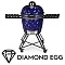 Керамические угольные грили Diamond Egg
