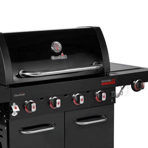 Char Broil Professional Core 4B. Подсветка ручек регуляторов