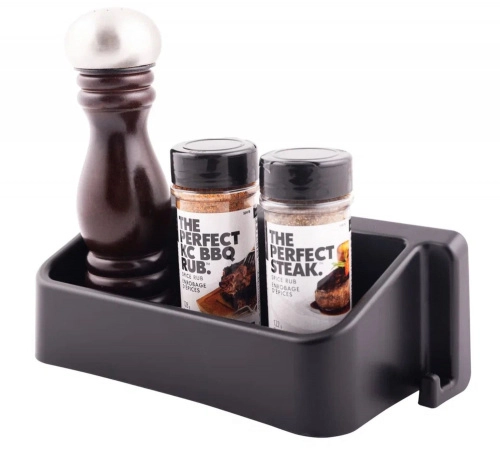 Для хранения специй на корпусе гриля