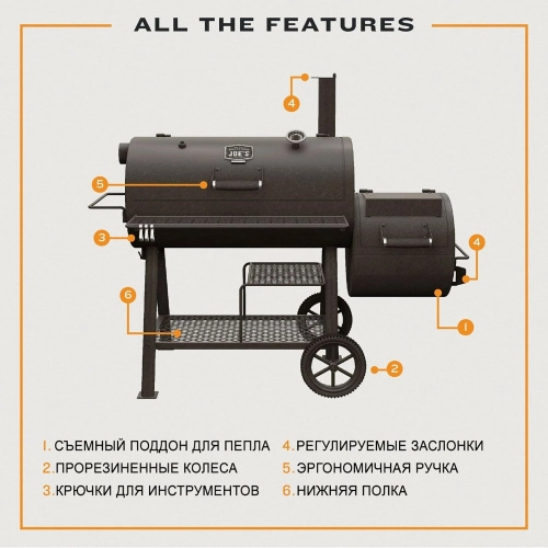 Удобное эргономичное оснащение