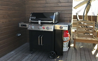 Газовый гриль Weber Genesis II EX-335 GBS. Москва 2021