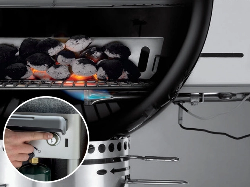 Угольный гриль Weber Performer Deluxe GBS 57 cм