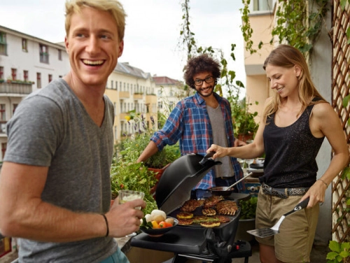 Газовый гриль Weber Q-1200 Black Line