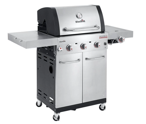 Char Broil Professional 3S. Баллон размещается внутри шкафа