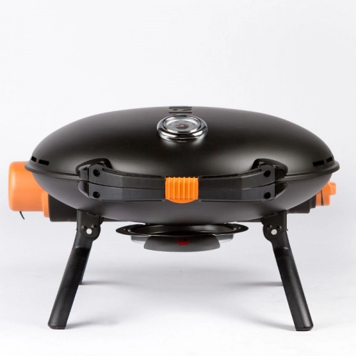 Газовый гриль Pro Iroda O-Grill 700T черный