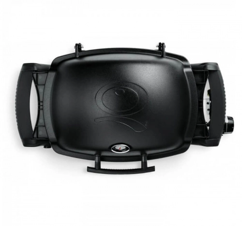 Газовый гриль Weber Q-2200, черный, с подставкой-тележкой