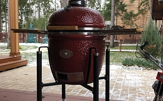 Керамический гриль Monolith Classic Pro Red, Московская область, 2018
