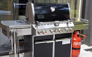 Газовый гриль Weber Summit E-470, Московская область, 2014