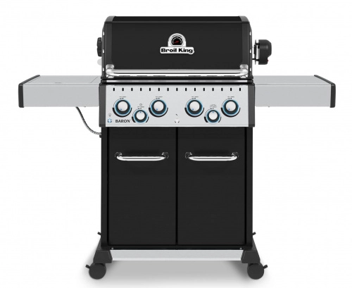 Четырех-горелочный Газовый гриль Broil King Baron 490. В комплекте вертел, боковая горелка 