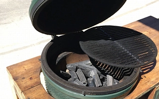 Керамический гриль Big Green Egg L, Красная поляна, 2016
