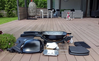 Газовый гриль Weber Q-3200, Московская область, 2015