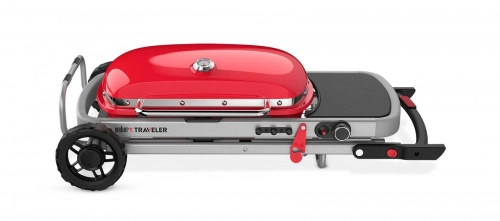 Газовый гриль Weber Traveler красный