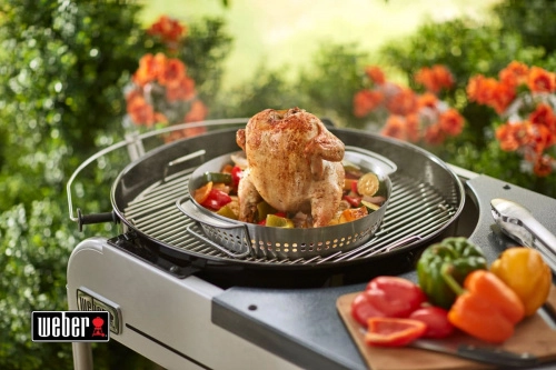 Противень для жарки овощей и ростер для птицы Weber Gourmet BBQ System