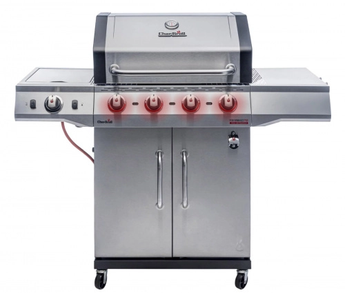 Эффектная подсветка ручек регуляторов. Газовый гриль Char-Broil Performance Pro 4S