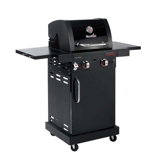 Char Broil Professional Core 2B. Гриль установлен на 4 повороных колеса