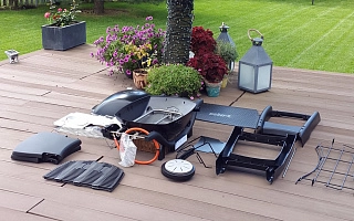 Газовый гриль Weber Q-3200, Московская область, 2015