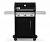 Классический и обновленный Weber Spirit E-315. 3 основные горелки. Чугунная решетка. Цвет - черный
