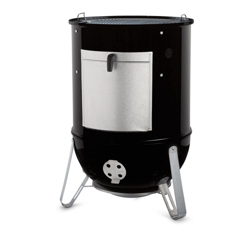 Коптильня Smokey Mounaine Cooker Ø 57 см состоит из 3-х сегментов. Топка, центральный сегмент и крышка