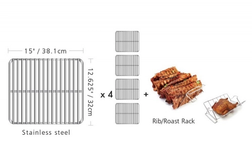 Угольная коптильня Broil King Vertical Charcoal Smoker