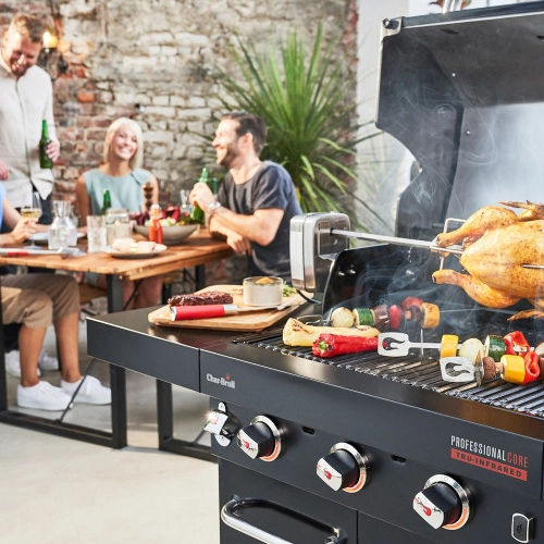 Char Broil Professional Core 3B. Стильный удобный газовый гриль