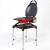 Газовый гриль Pro Iroda O-Grill 700T, красный