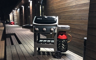 Газовый гриль Weber Spirit II E-310. Московская область, Яхт клуб Скай Ривер, 2021