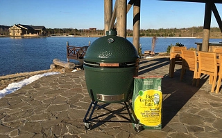 Керамический гриль Big Green Egg XXL, Тверская область, 2017