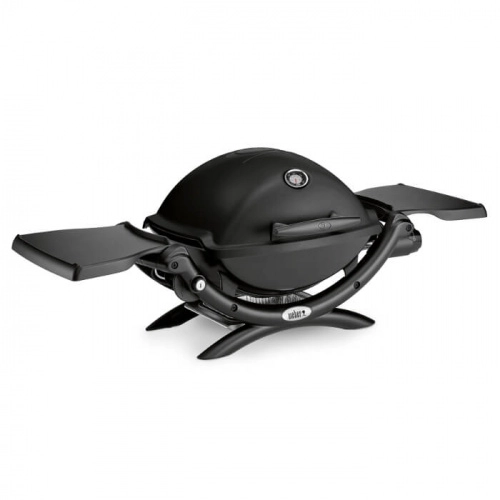 Гриль газовый Weber Q-1200 Black Line с подставкой