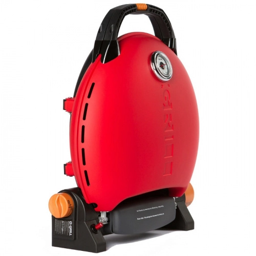 Газовый гриль Pro Iroda O-Grill 700T, красный