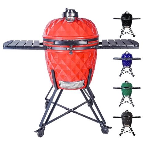 Керамический угольный гриль Diamond Egg XL Pro 46 см