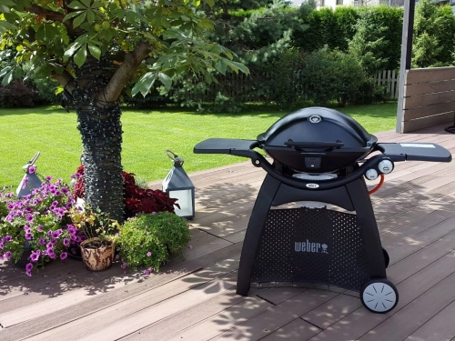 Газовый гриль Weber Q-3200 Black Line