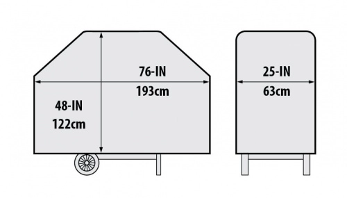 Премиум чехол для газовых грилей Broil King Imperial 690 IR и S 690 IR