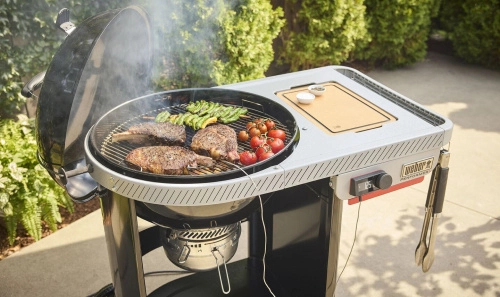 Умный угольный гриль Weber Performer Smart 57 см